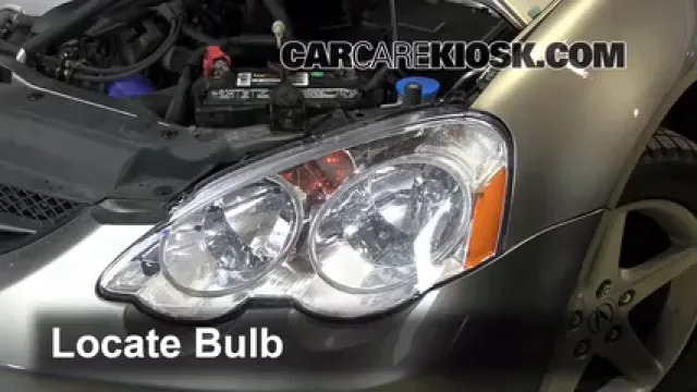2002 Acura RSX Type-S 2.0L 4 Cyl. Éclairage Feu clignotant avant (remplacer l'ampoule)